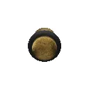 4.025.430 Door stop round 20mm Moon craft gold Front.webp