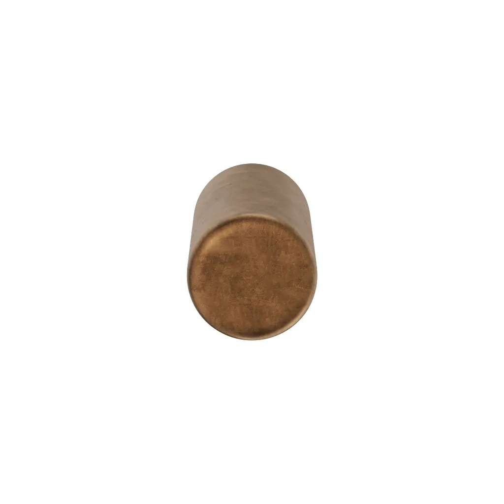 4.019.430 Cabinet knob Moon 10 mm craft cognac Front.webp