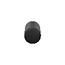 4.019.430 Cabinet knob Moon 10 mm craft black Front.webp