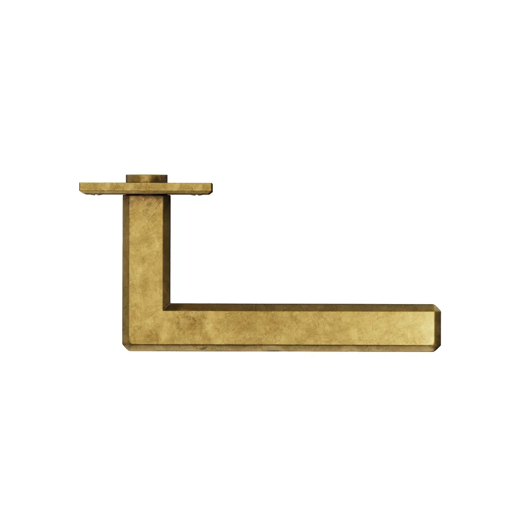 4.008.433 Door Lever handle Rock craft gold top.webp