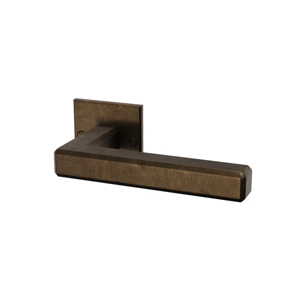 4.008.453 Door Lever handle Rock craft bronze -3_4.webp