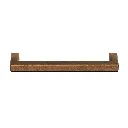 4.005.440 Pull handle Rock 18230 mm piece craft cognac front.webp