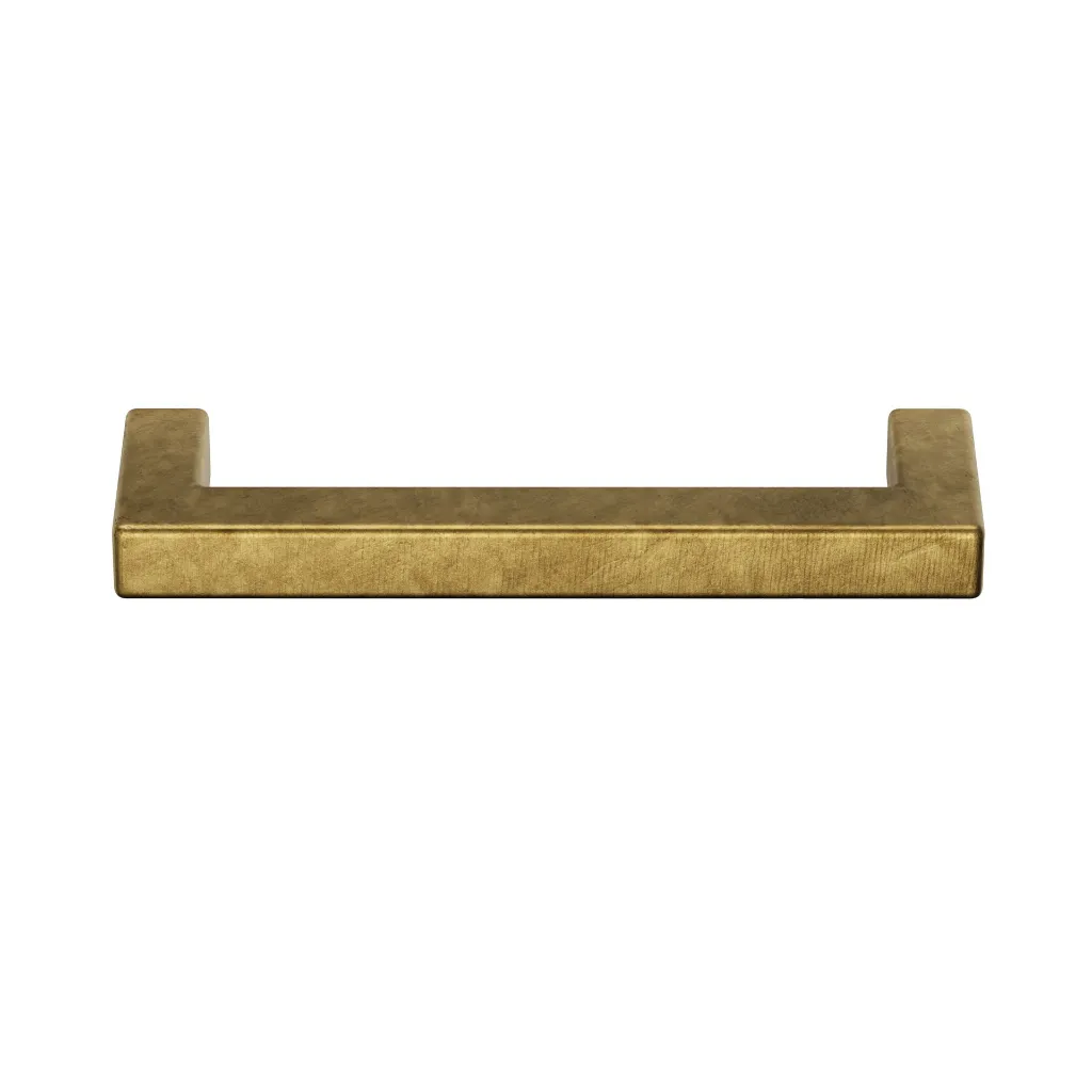 4.001.430 Cabinet handle Rock 1096 mm craft gold front.webp