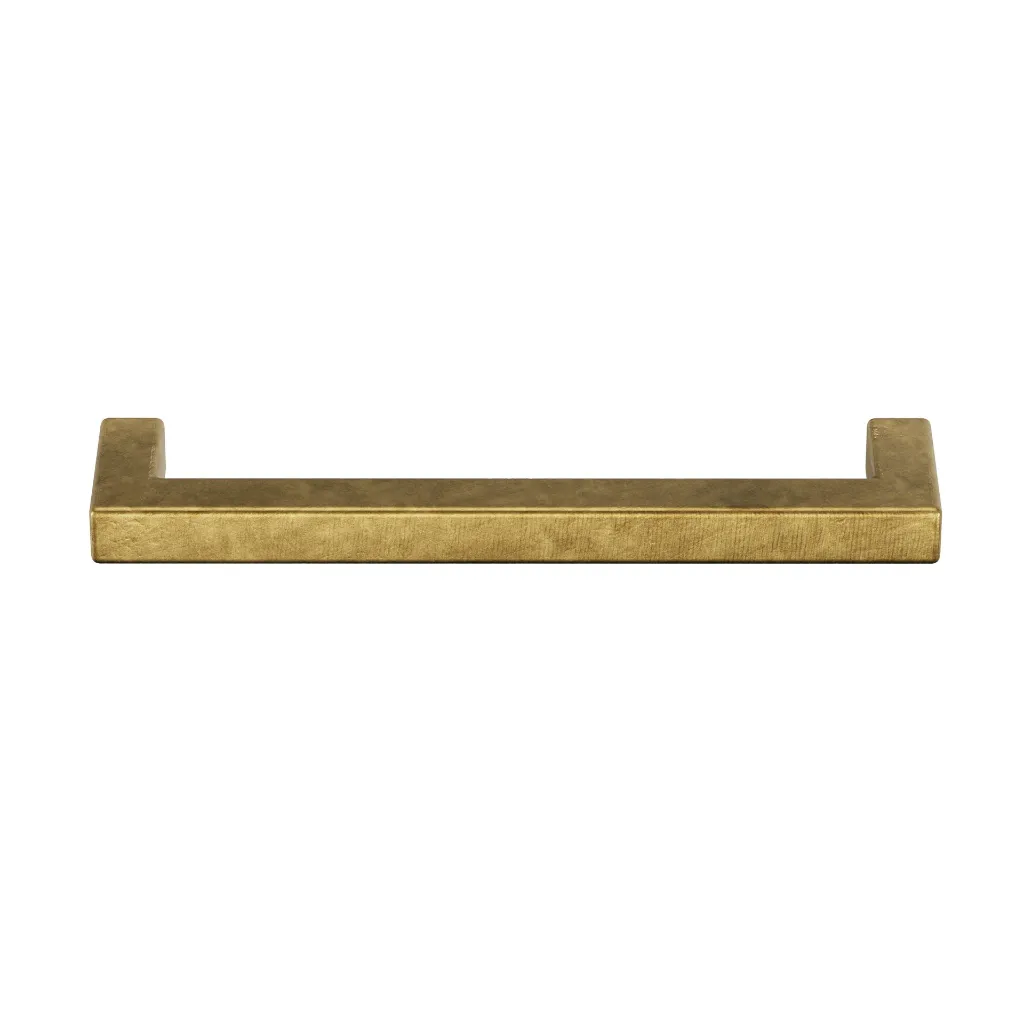 4.002.430 Cabinet handle Rock 10.128 mm craft gold front.webp