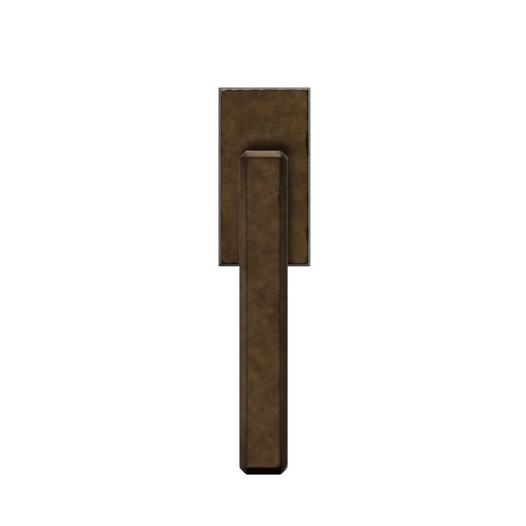 4.009.450 Window handle Rock craft bronze front.webp