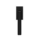 4.009.460 Window handle Rock craft black front.webp