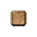 4.006.440 Cabinet knob Rock 10 mm craft cognac front.webp