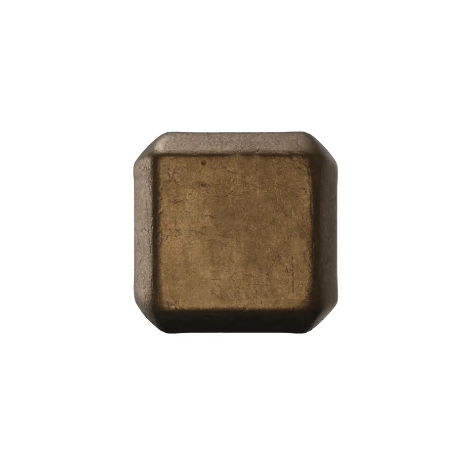 4.006.450 Cabinet knob Rock 10 mm craft bronze front.webp