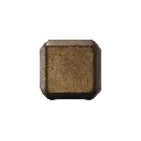 4.006.450 Cabinet knob Rock 10 mm craft bronze front.webp
