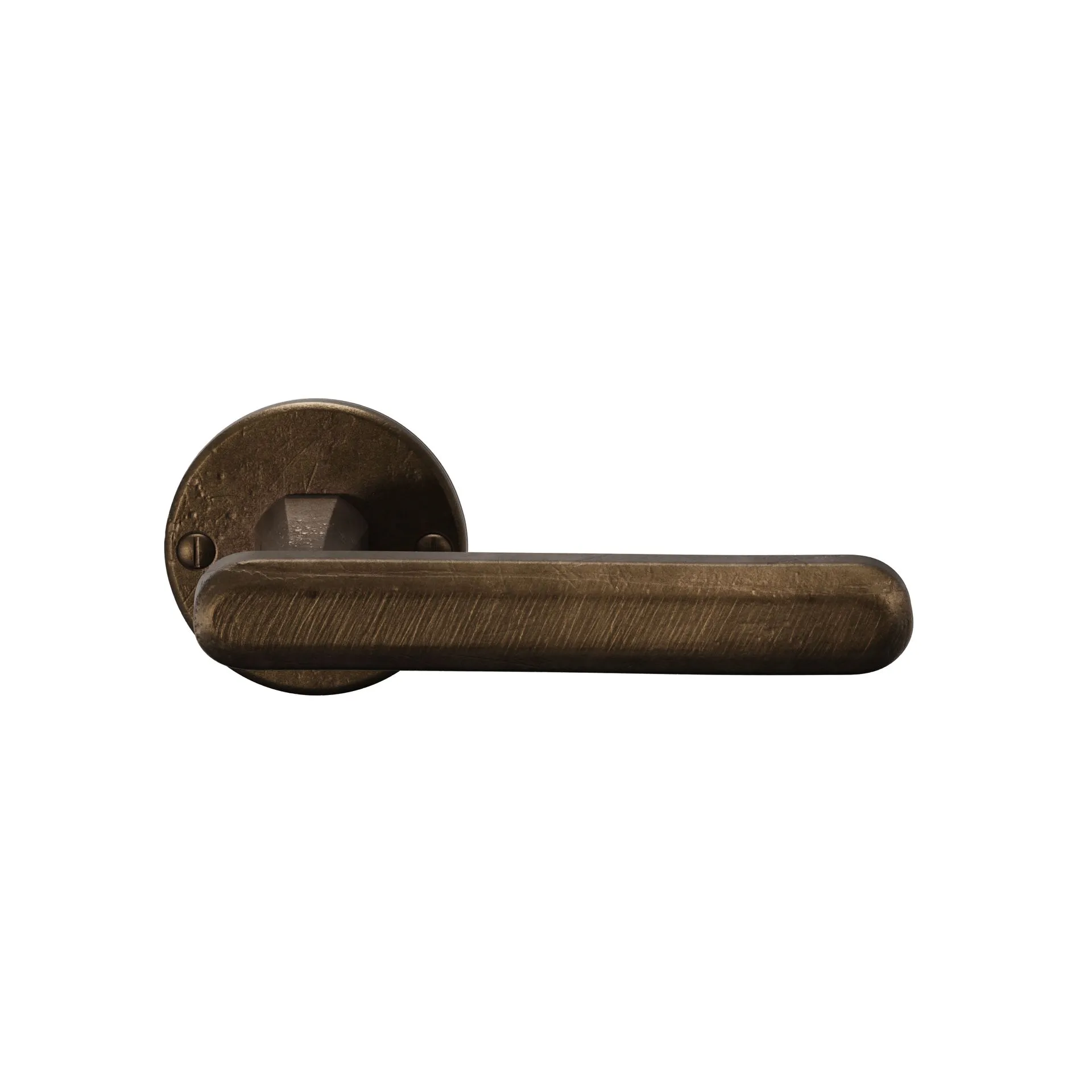 4.035.433 Door Lever handle Terra L+L Craft bronze Front.webp