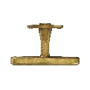 4.033.433 Door Lever handle Terra T+T Craft Gold Top.webp