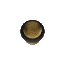 4.025.430 Door stop round 20mm Moon craft gold Front.webp