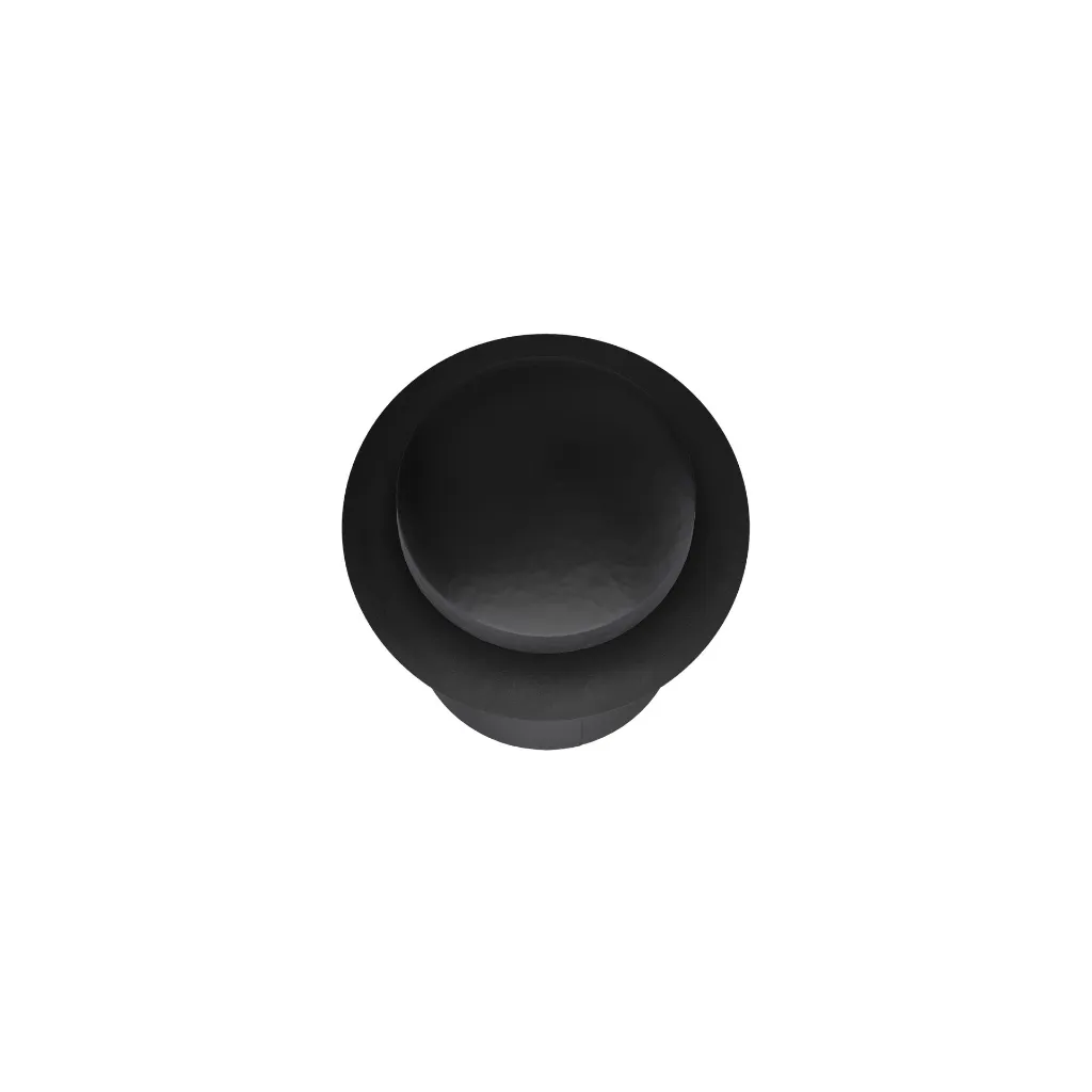4.025.430 Door stop round 20mm Moon craft black Front.webp