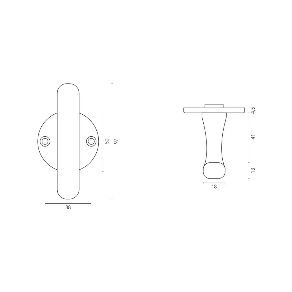Door Lever handle Terra T+T_TT.webp