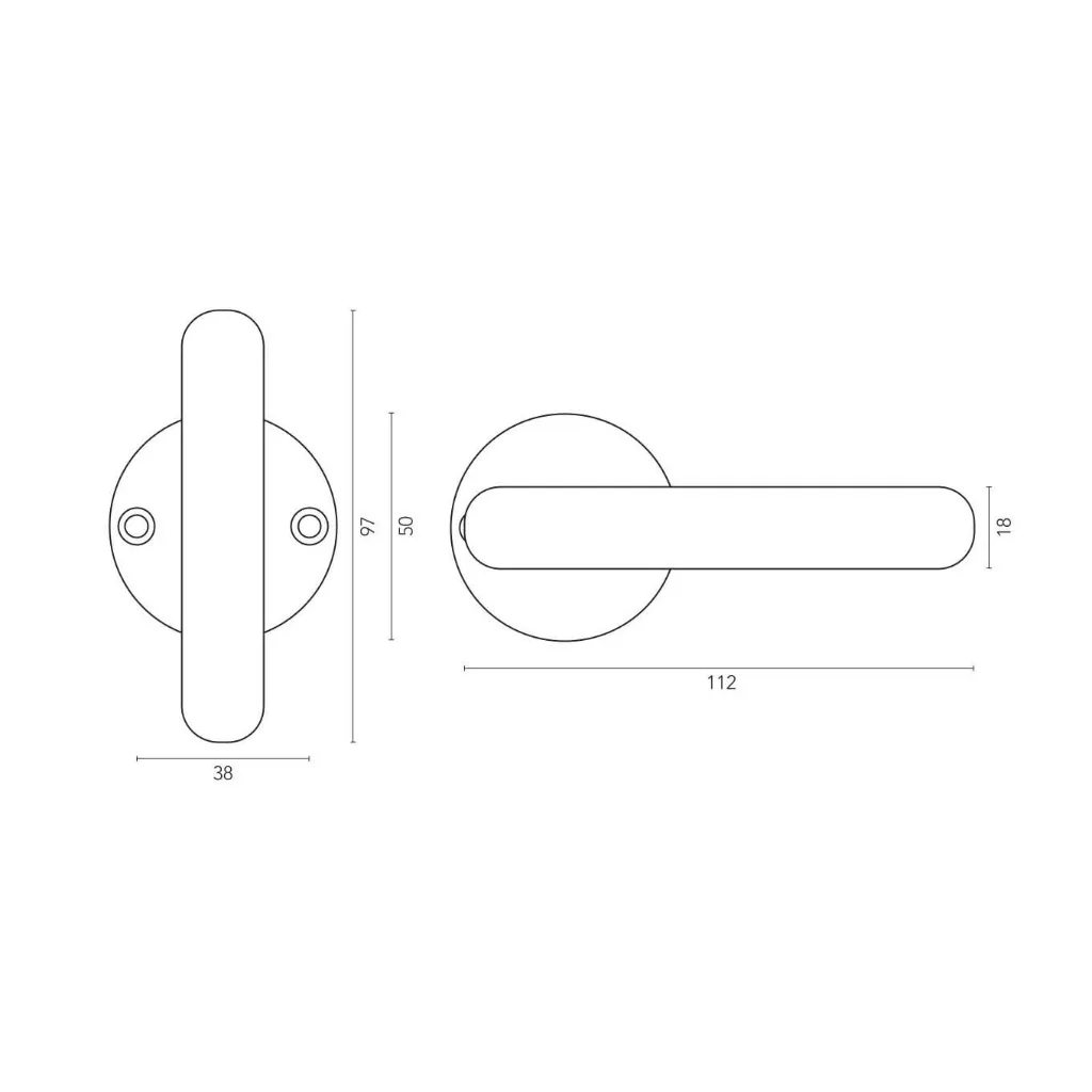 Door Lever handle Terra T+L_TT.webp