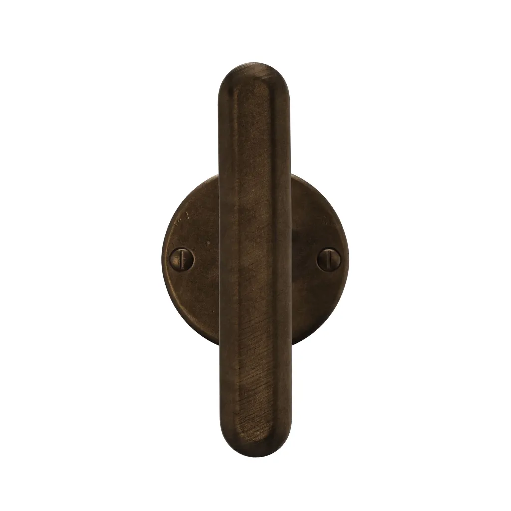 4.033.433 Door Lever handle Terra T+T Craft Bronze Front.webp