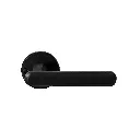4.035.433 Door Lever handle Terra L+L сraft black Front.webp