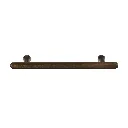 4.032.430 Pull handle Terra 250 mm piece Craft Bronze Front.webp