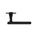 4.035.433 Door Lever handle Terra L+L сraft black Top.webp