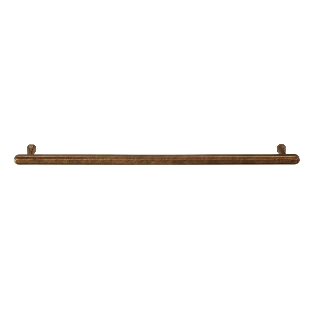 4.031.430 Cabinet handle Terra 285 mm Craft Cognac Front.webp