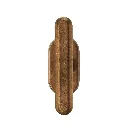 4.037.430 Window handle Terra T Craft Cognac Front.webp