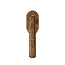 4.036.430 Window handle Terra L Craft Cognac Front.webp