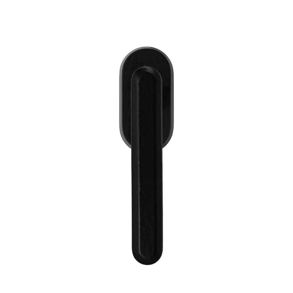 4.036.430 Window handle Terra L Craft Black Front.webp