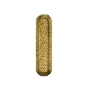 4.027.430 Cabinet T knob Terra craft gold Front.webp
