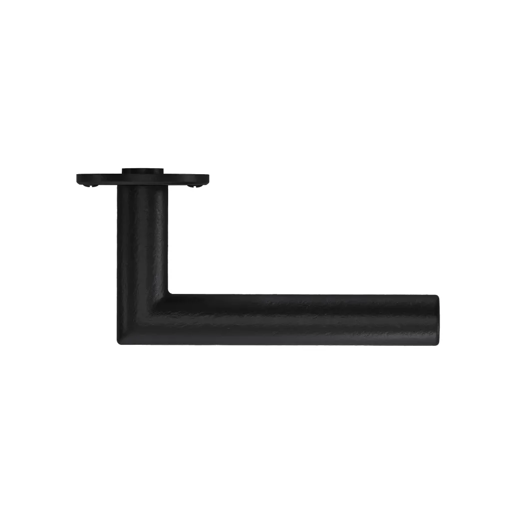 4.021.433 Door Lever handle Moon craft black Top.webp