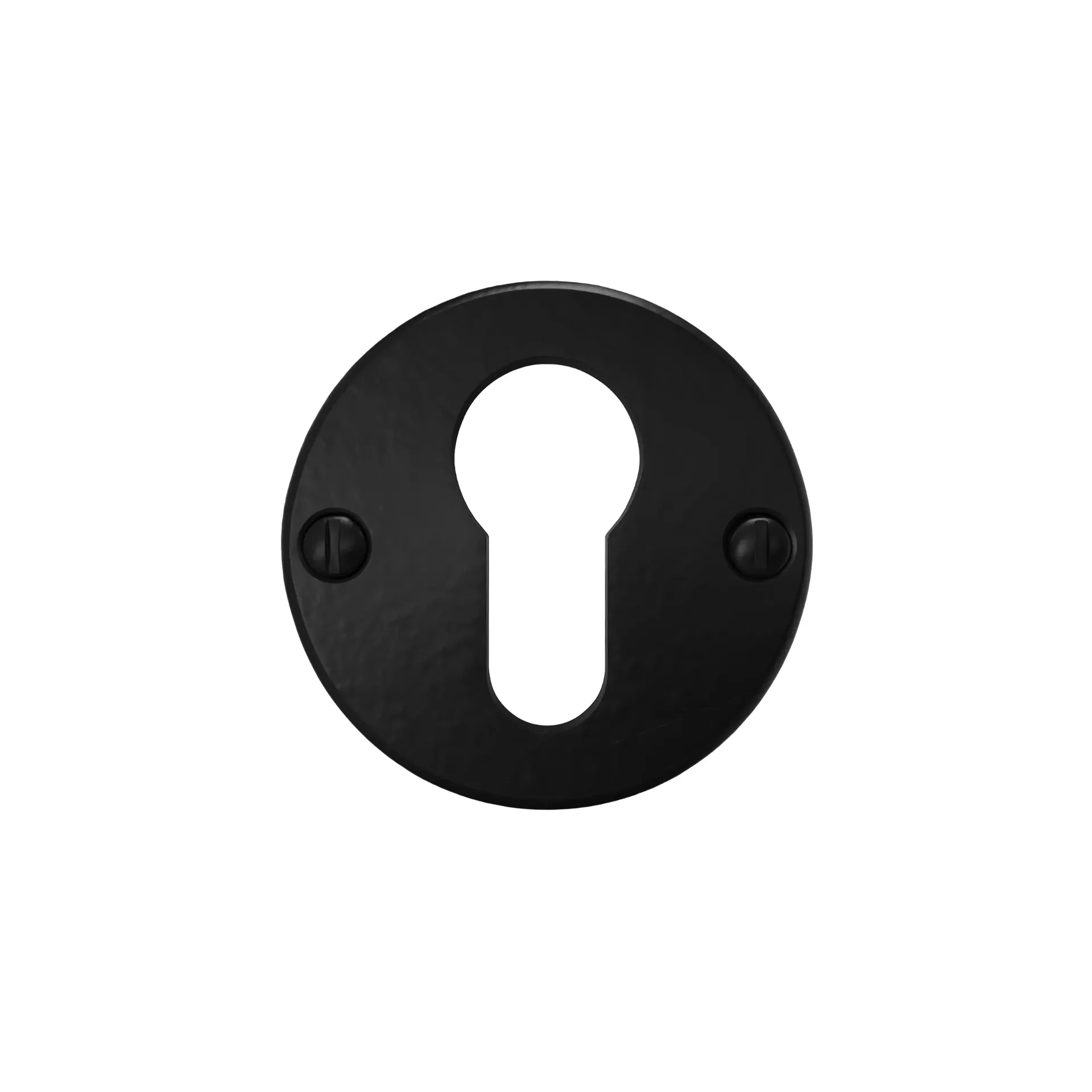 Cylinder escutcheon round 50mm pair