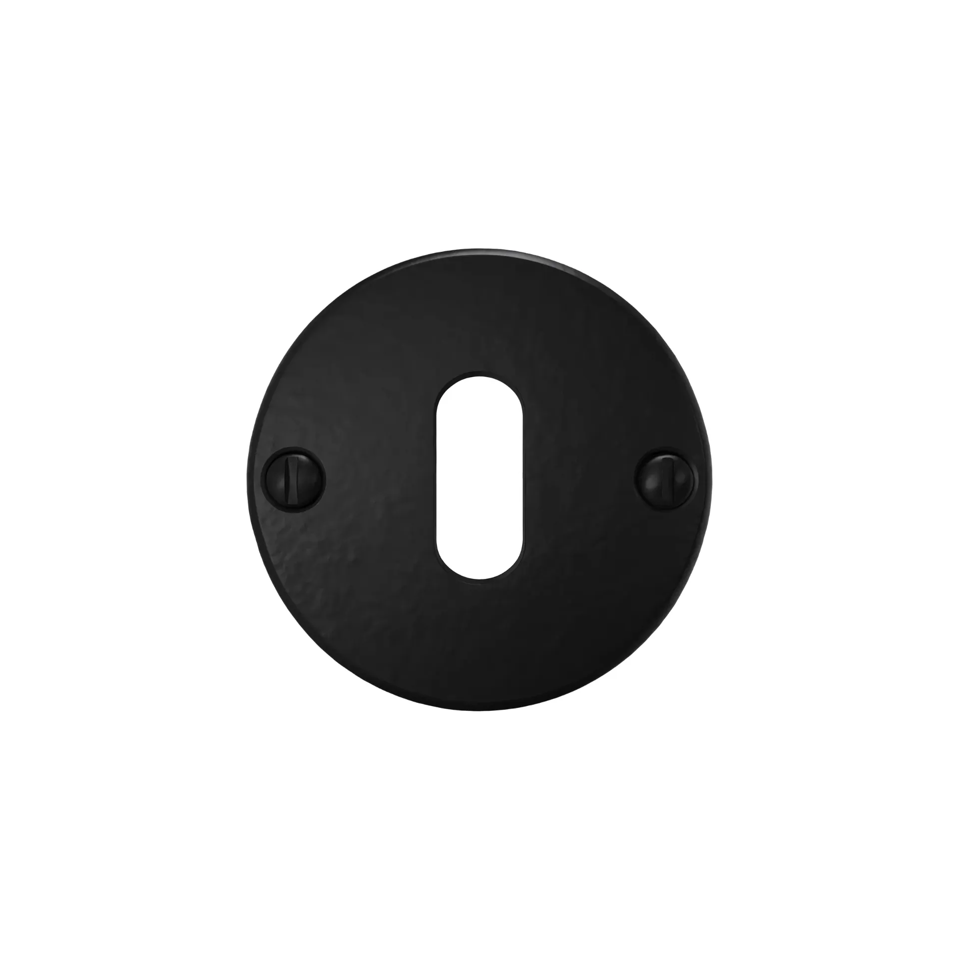 Key escutcheon round 50mm paire
