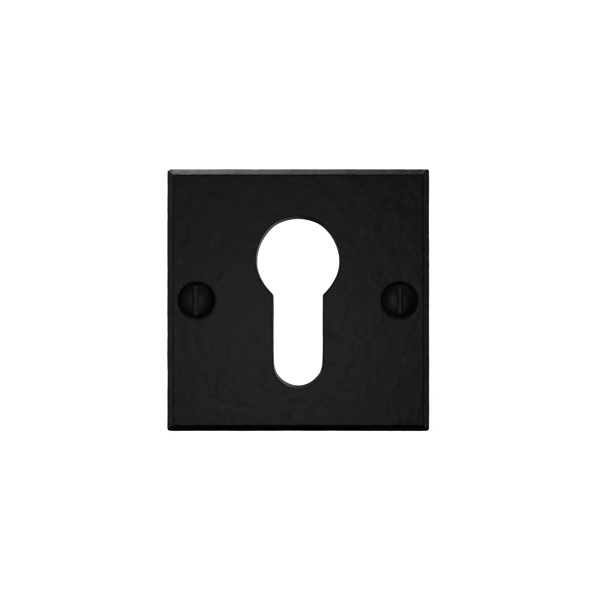 cylinder escutcheon square 50mm paire