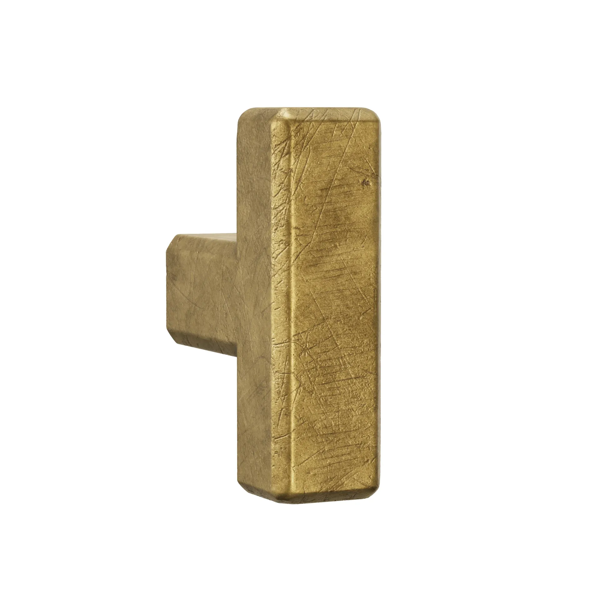 Cabinet T knob Rock
