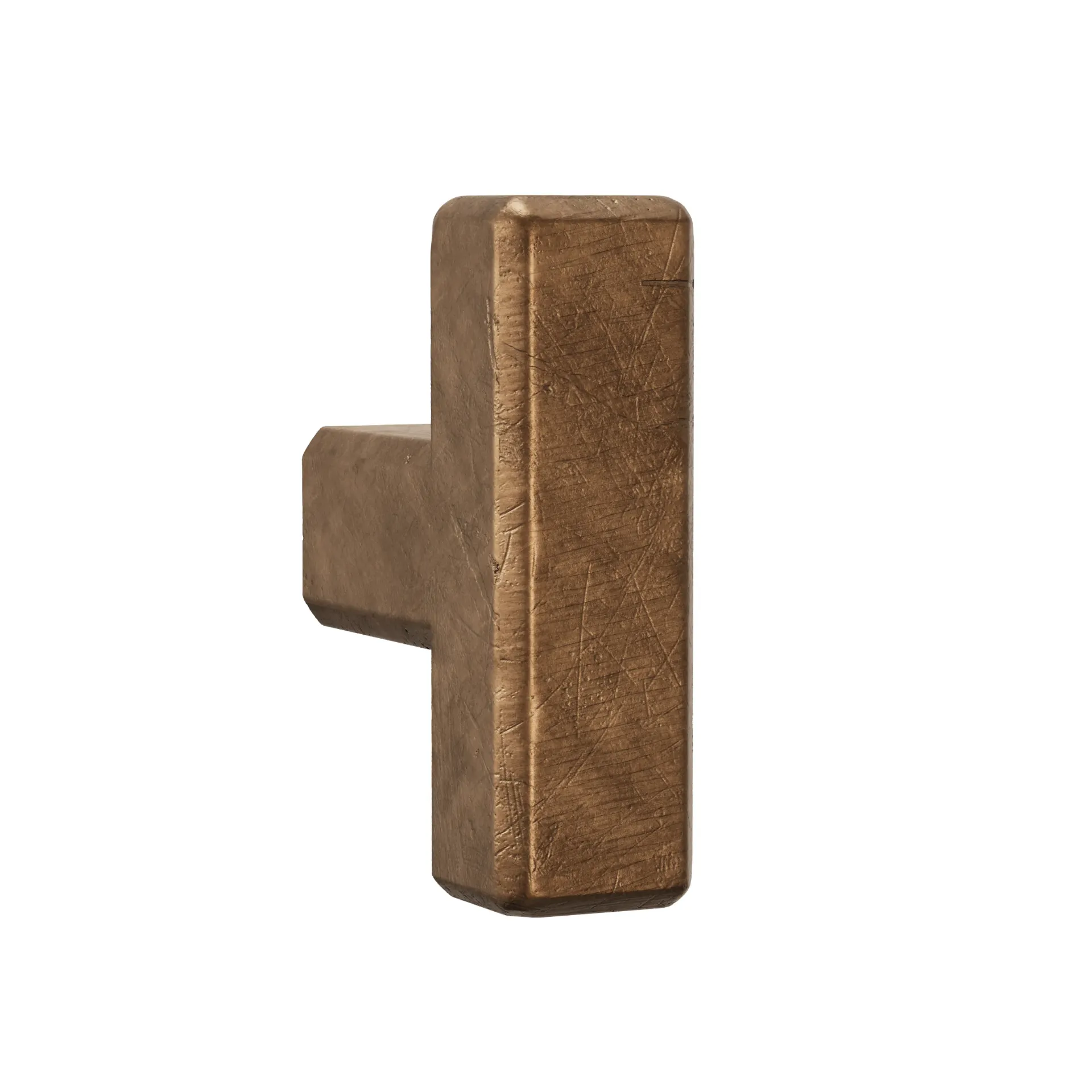 Cabinet T knob Rock
