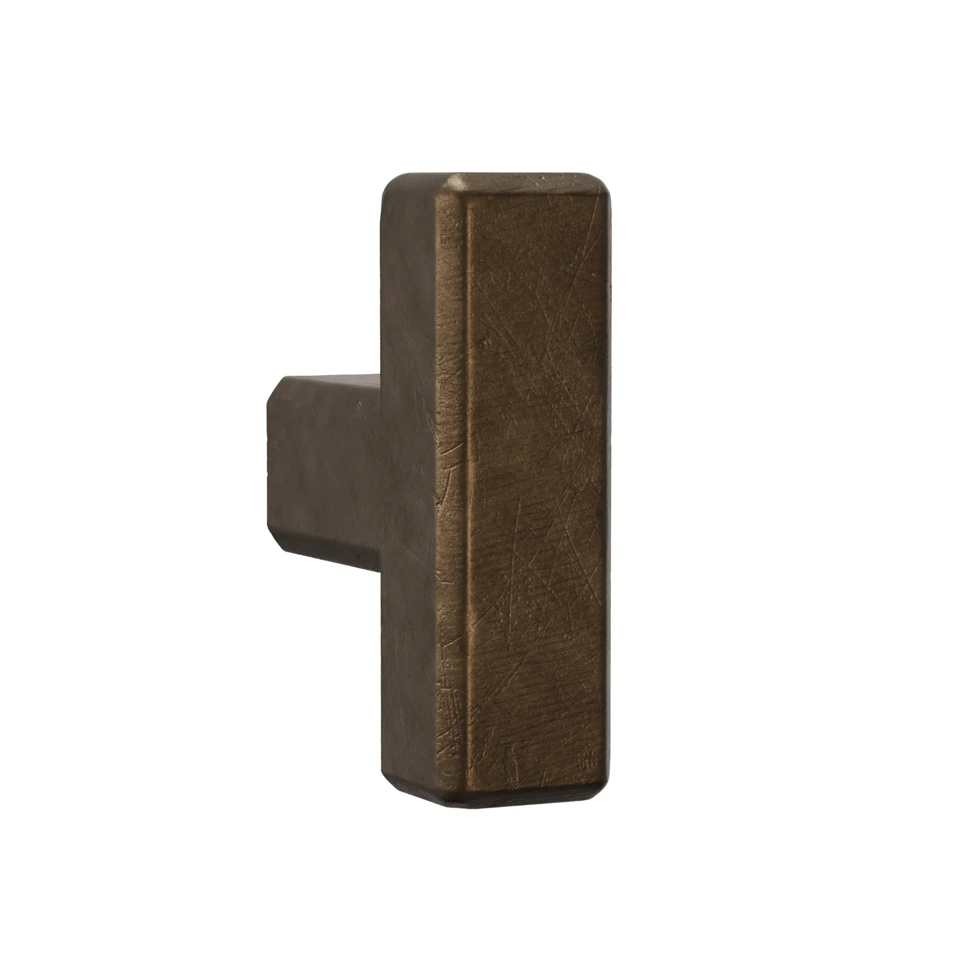 Cabinet T knob Rock