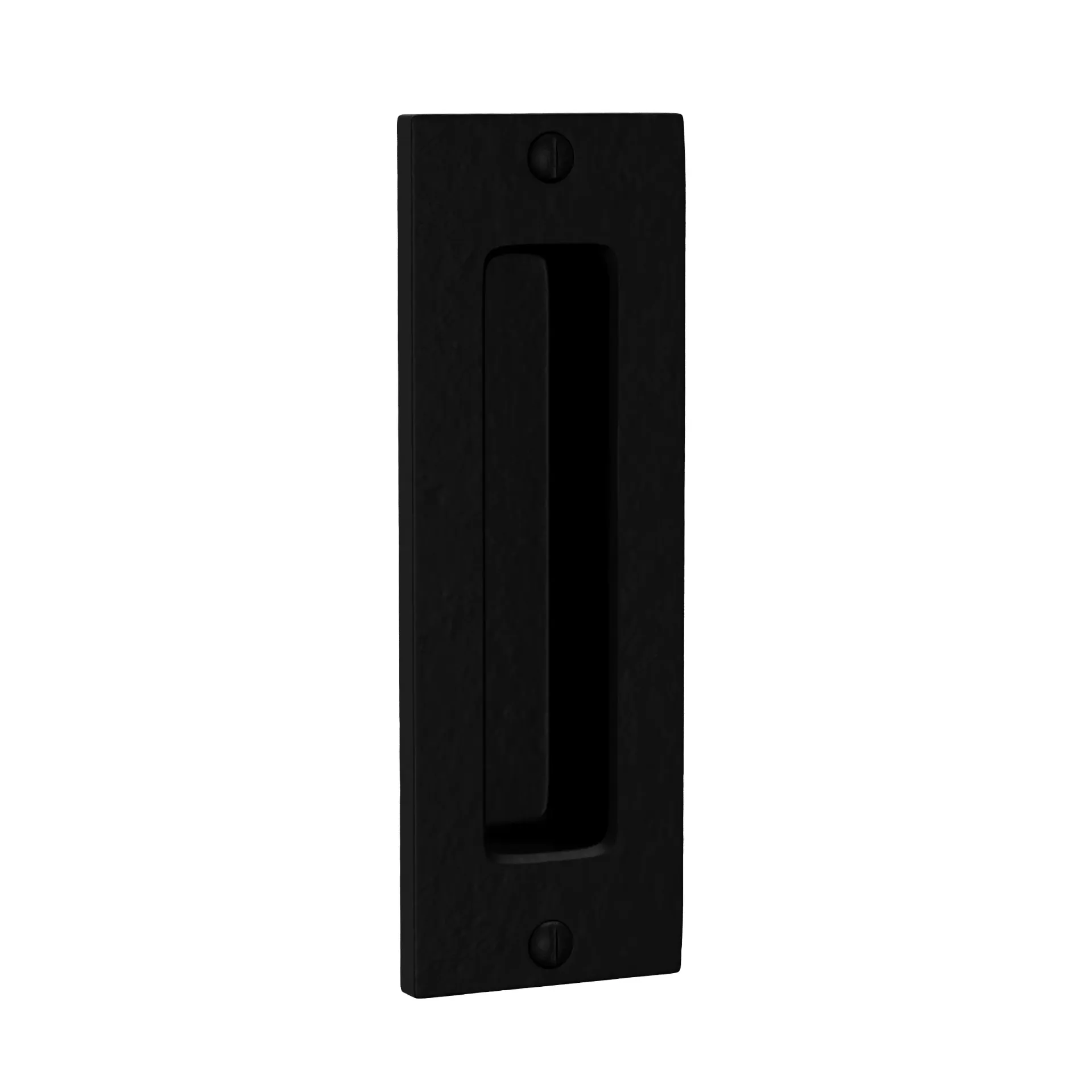 Sliding door handle square