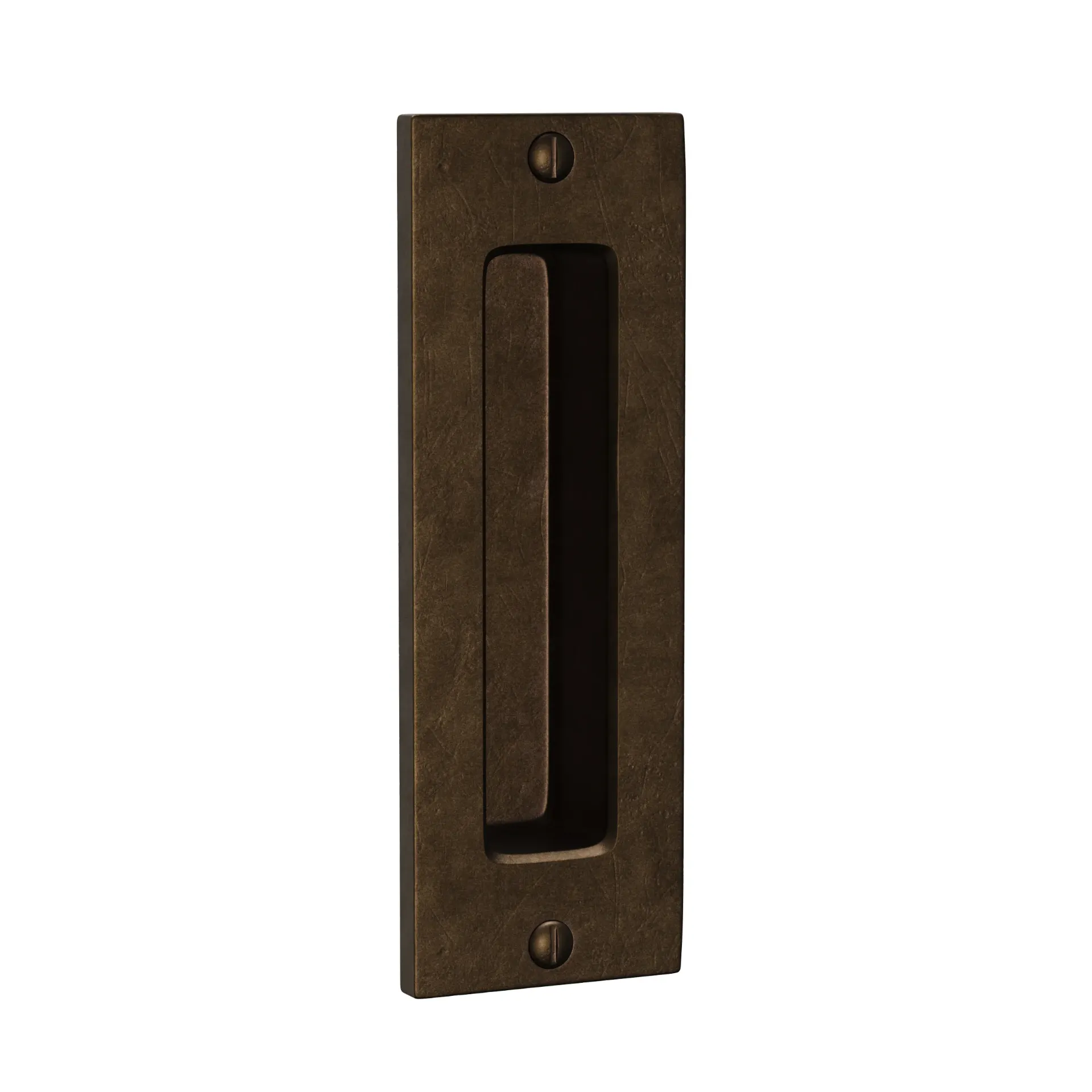 Sliding door handle square